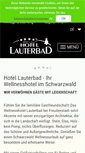 Mobile Screenshot of lauterbad-wellnesshotel.de